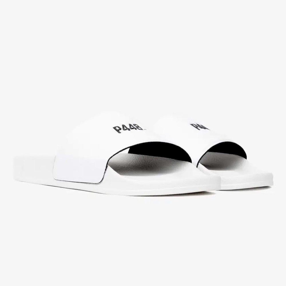 P448 Waterproof White Slides‎